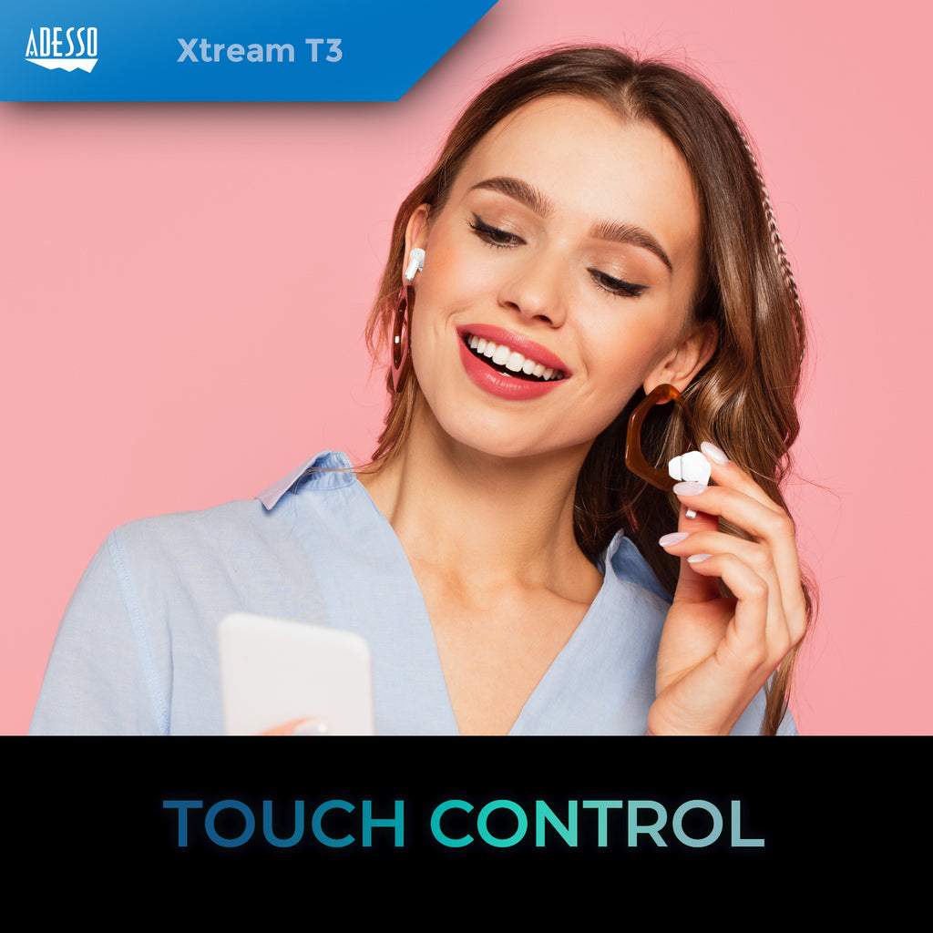 Adesso Xtream T3 ANC Touch Earbuds for Education