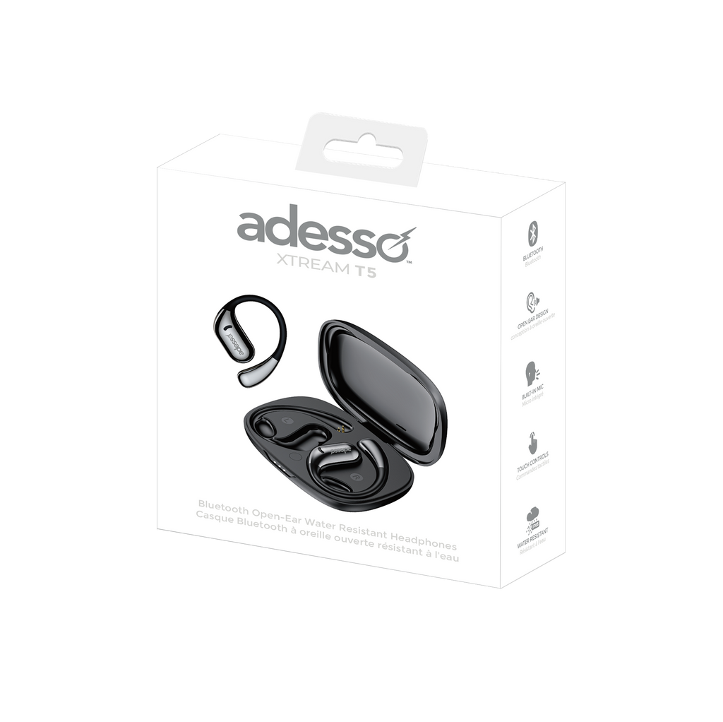 Adesso Xtream T5 Open-Ear Sports Bluetooth Earbuds