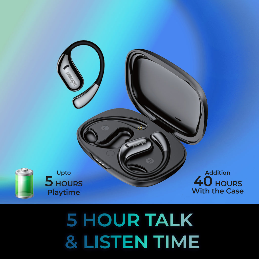 Adesso Xtream T5 Open-Ear Sports Bluetooth Earbuds