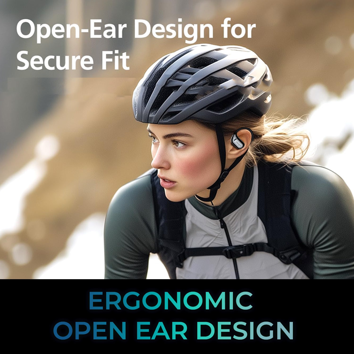 Adesso Xtream T5 Open-Ear Sports Bluetooth Earbuds