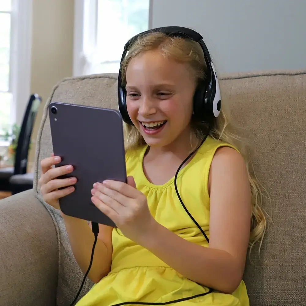 AVID AE-35 USB-C On-Ear Classroom Headphones – White