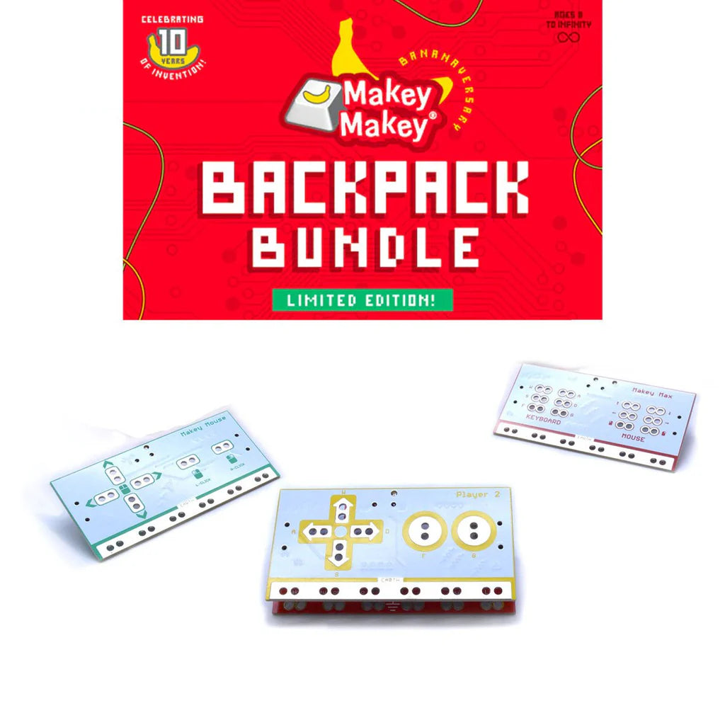 Makey Makey Bananaversary Backpack Bundle (Set of 3)