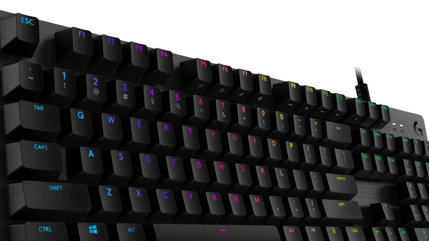 Logitech G512 Carbon LIGHTSYNC RGB Mechanical Gaming Keyboard (GX Brown Tactile)