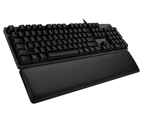 Logitech G513 Carbon RGB Mechanical Gaming Keyboard with GX Brown Tactile Switches