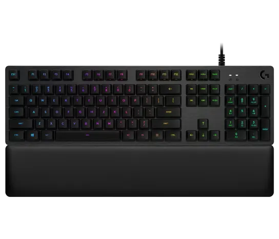Logitech G513 Carbon RGB Mechanical Gaming Keyboard with GX Brown Tactile Switches