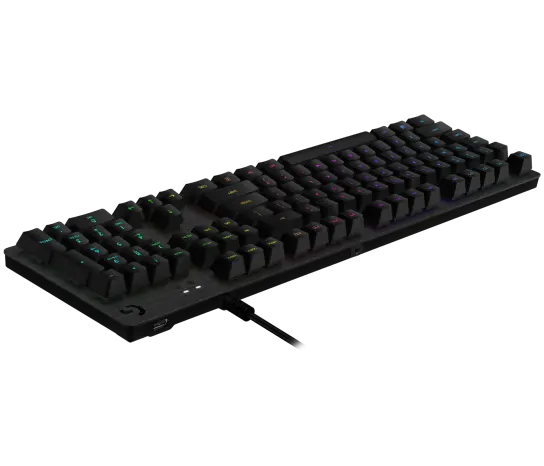 Logitech G513 Carbon RGB Mechanical Gaming Keyboard with GX Brown Tactile Switches