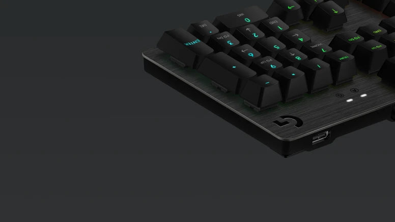 Logitech G513 Carbon RGB Mechanical Gaming Keyboard with GX Brown Tactile Switches