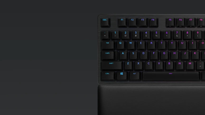 Logitech G513 Carbon RGB Mechanical Gaming Keyboard with GX Brown Tactile Switches