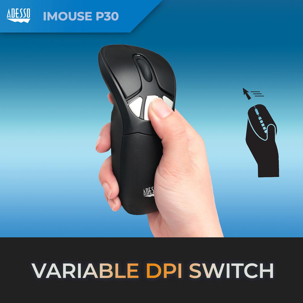 Adesso iMouse P30 Air Mouse Go Plus Wireless Presentation Mouse