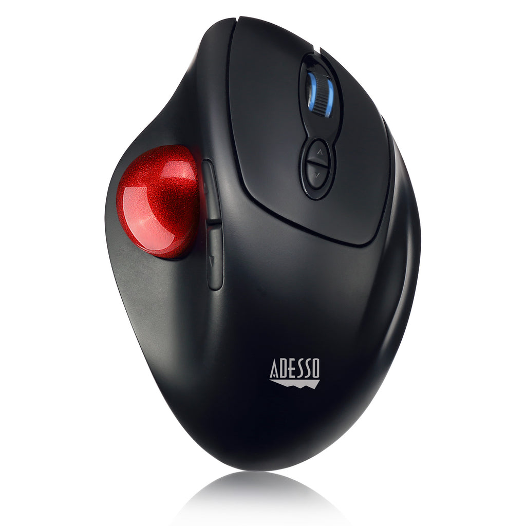 Adesso iMouse T30 Wireless Ergonomic Programmable Trackball Mouse