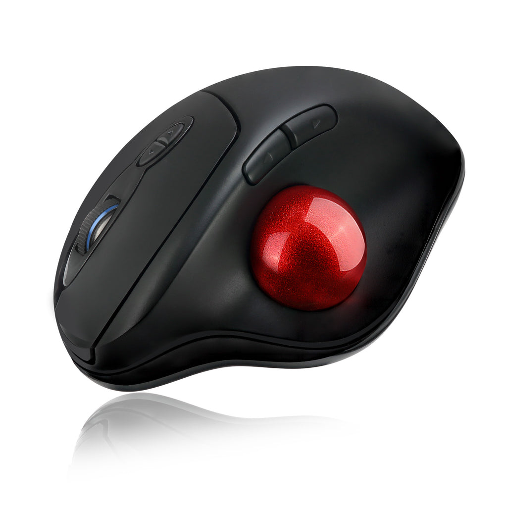 Adesso iMouse T30 Wireless Ergonomic Programmable Trackball Mouse