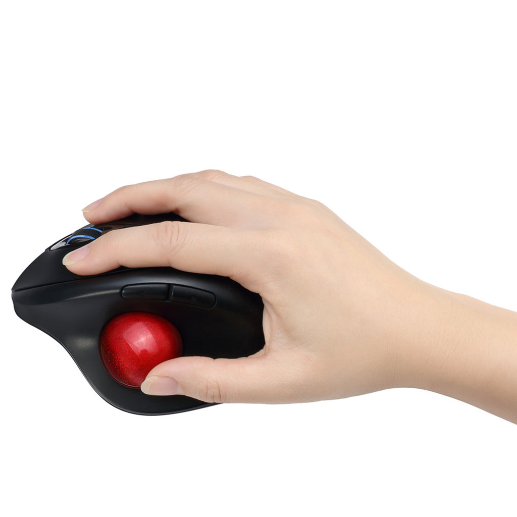 Adesso iMouse T30 Wireless Ergonomic Programmable Trackball Mouse