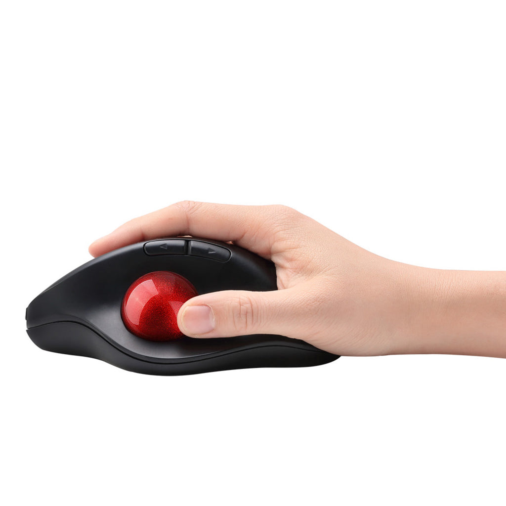 Adesso iMouse T30 Wireless Ergonomic Programmable Trackball Mouse