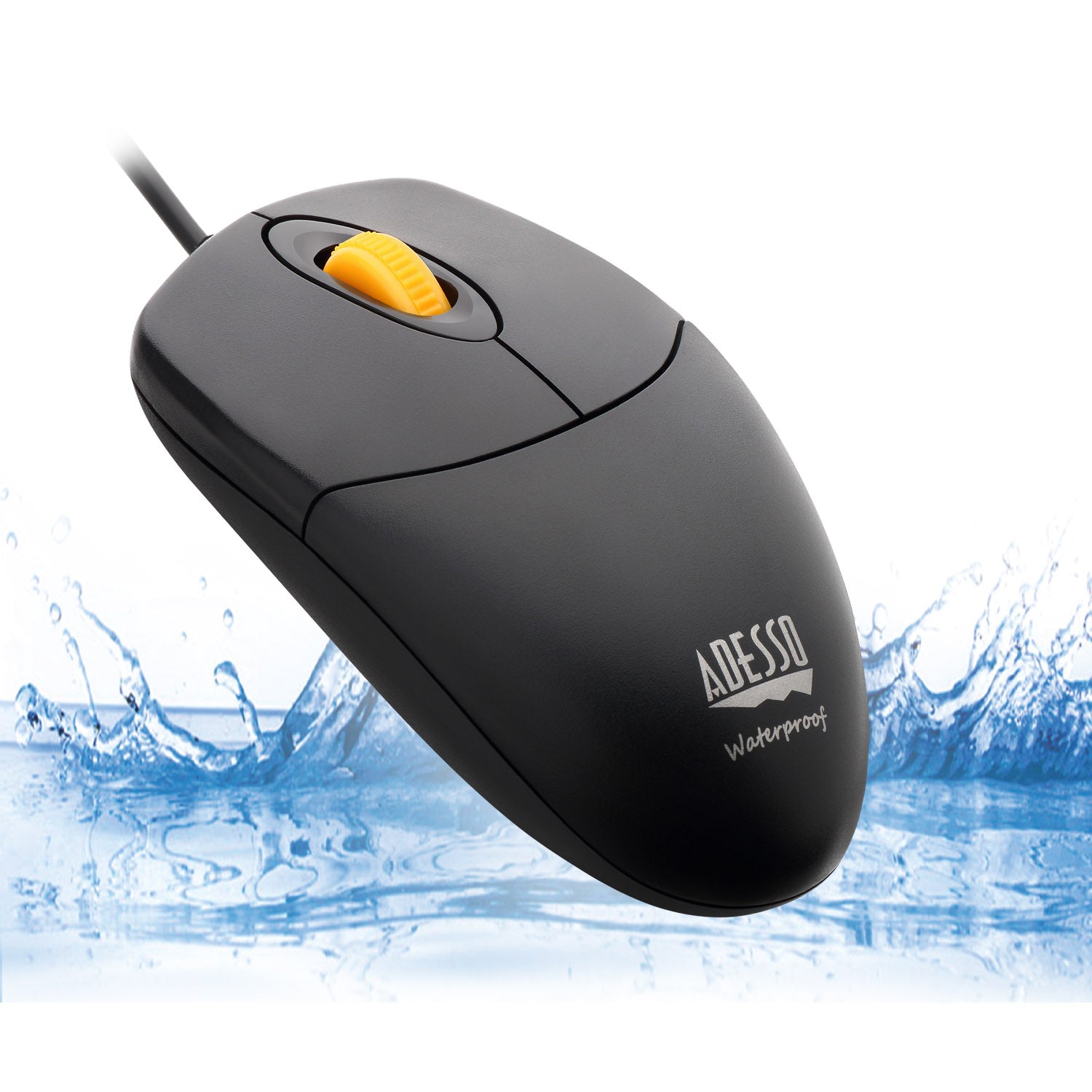 Adesso iMouse W3 Waterproof Antimicrobial USB Mouse (IP67)