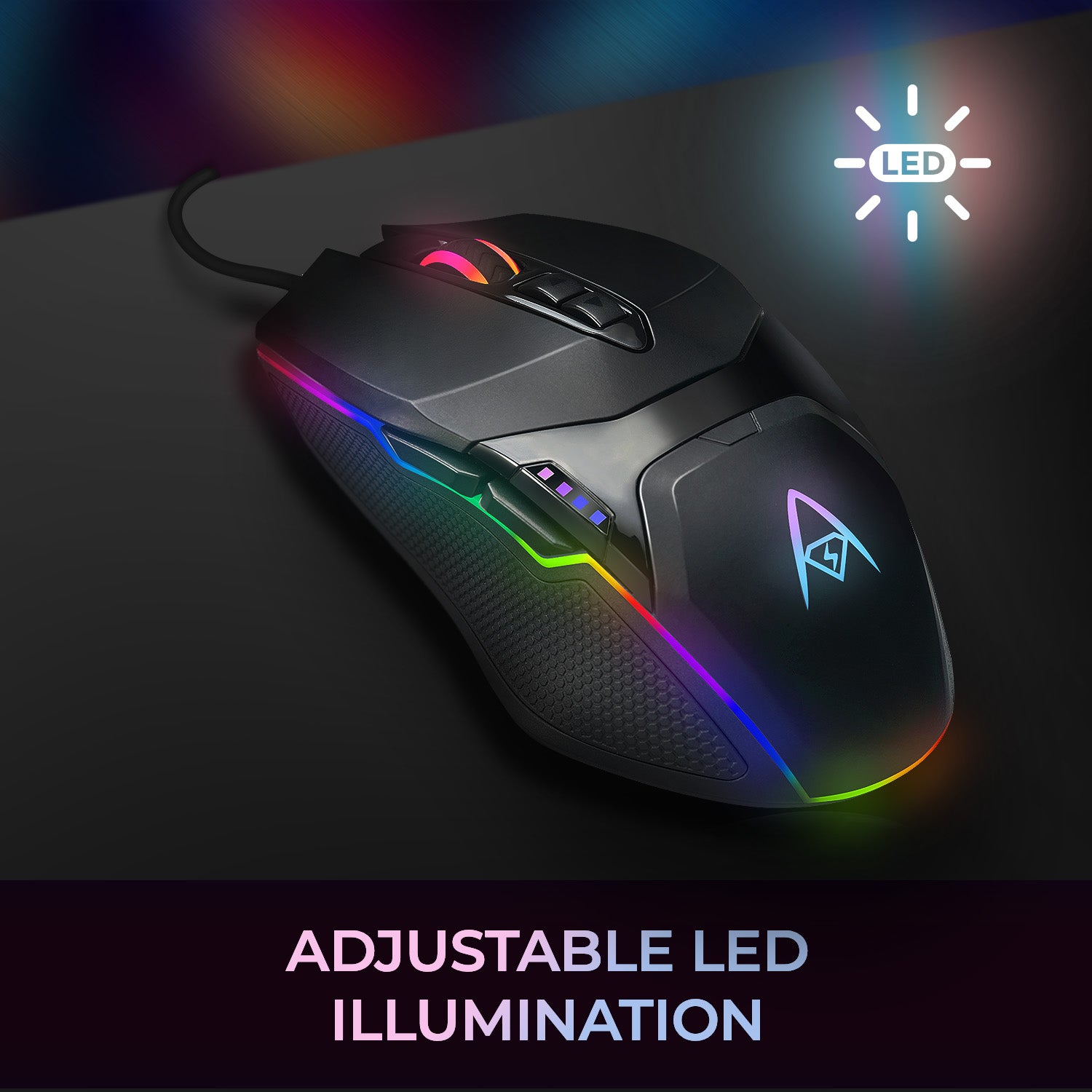 Adesso iMouse X5 RGB Illuminated Gaming Mouse