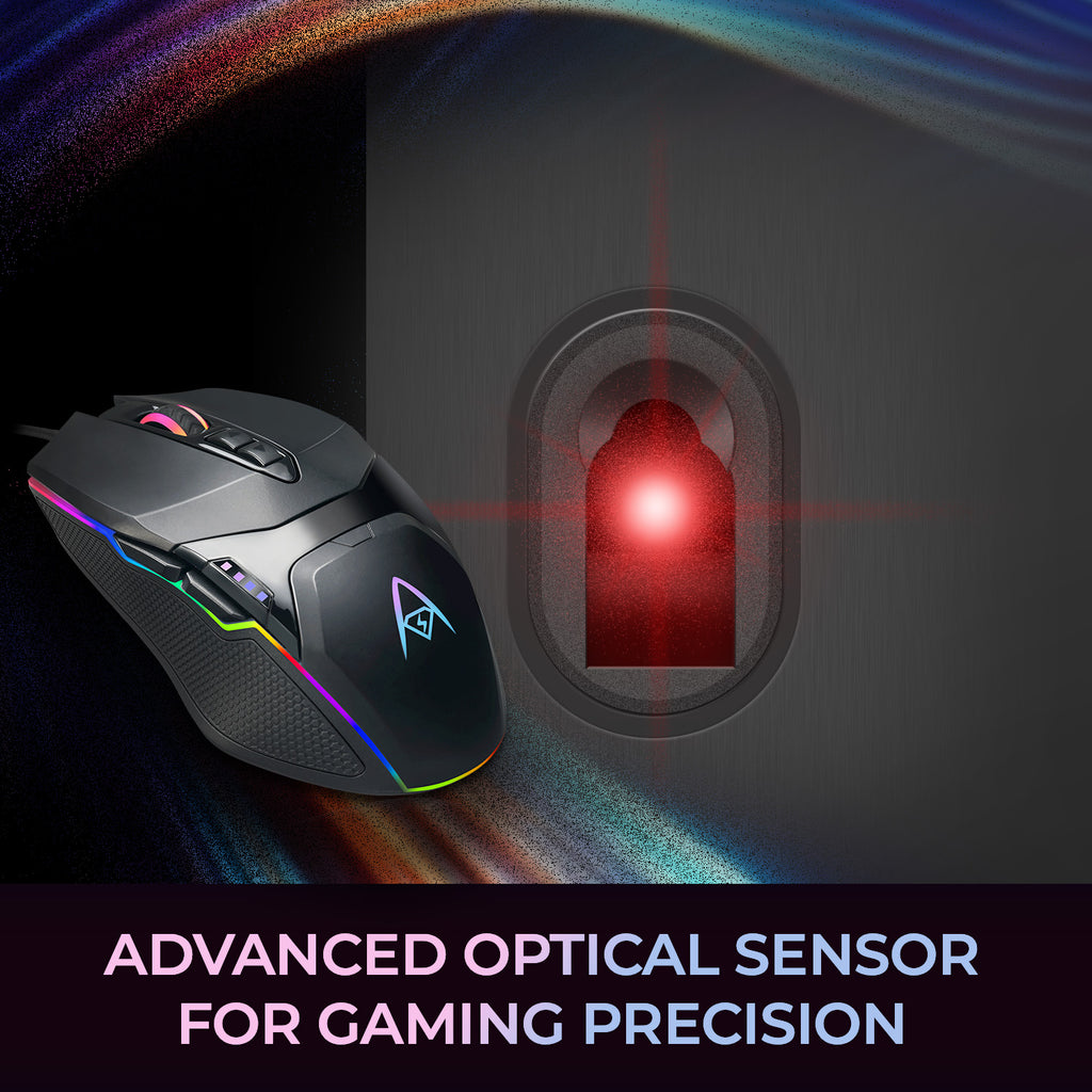 Adesso iMouse X5 RGB Illuminated Gaming Mouse