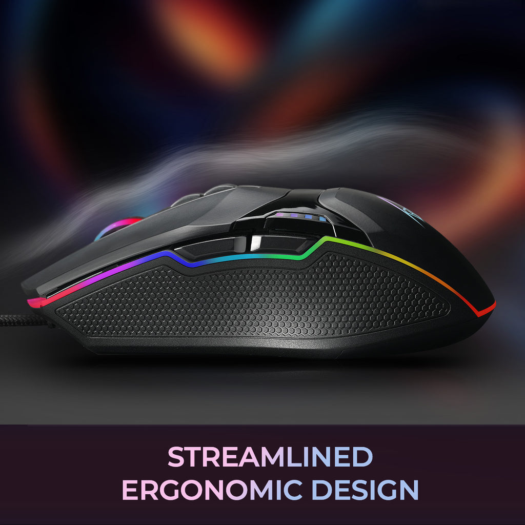Adesso iMouse X5 RGB Illuminated Gaming Mouse