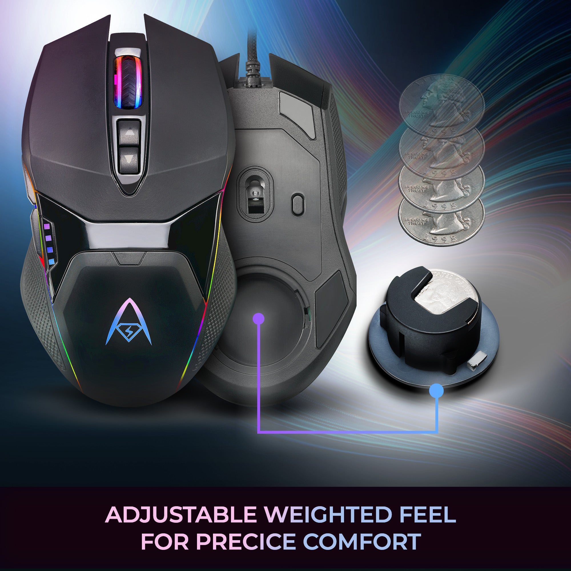 Adesso iMouse X5 RGB Illuminated Gaming Mouse