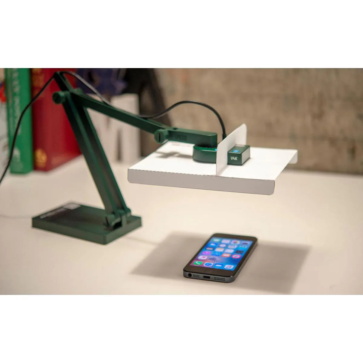 IPEVO V4K Ultra HD USB Document Camera - Green