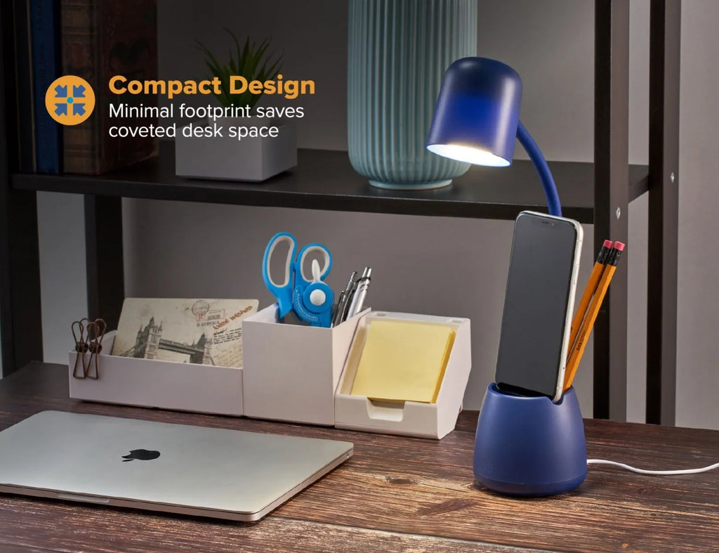 Bostitch Office Dimmable LED Desk Lamp with Storage Cup