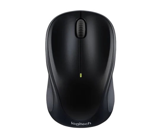 Logitech M317 Compact Wireless USB Mouse - Black