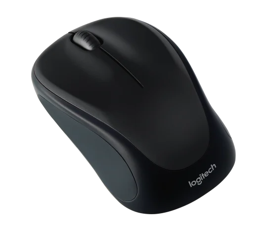 Logitech M317 Compact Wireless USB Mouse - Black