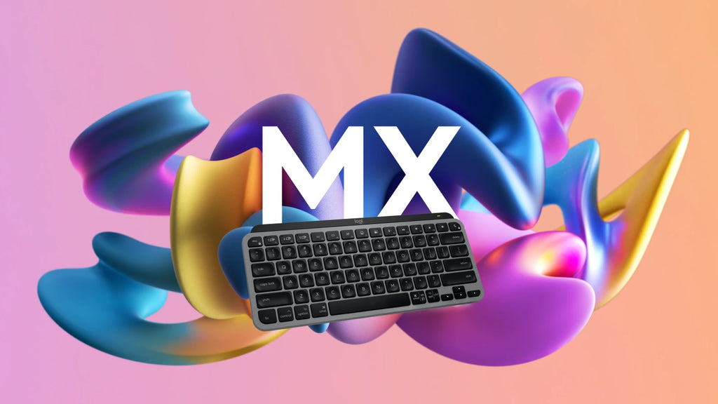Logitech MX Keys Mini for Mac Wireless Keyboard - Pale Grey