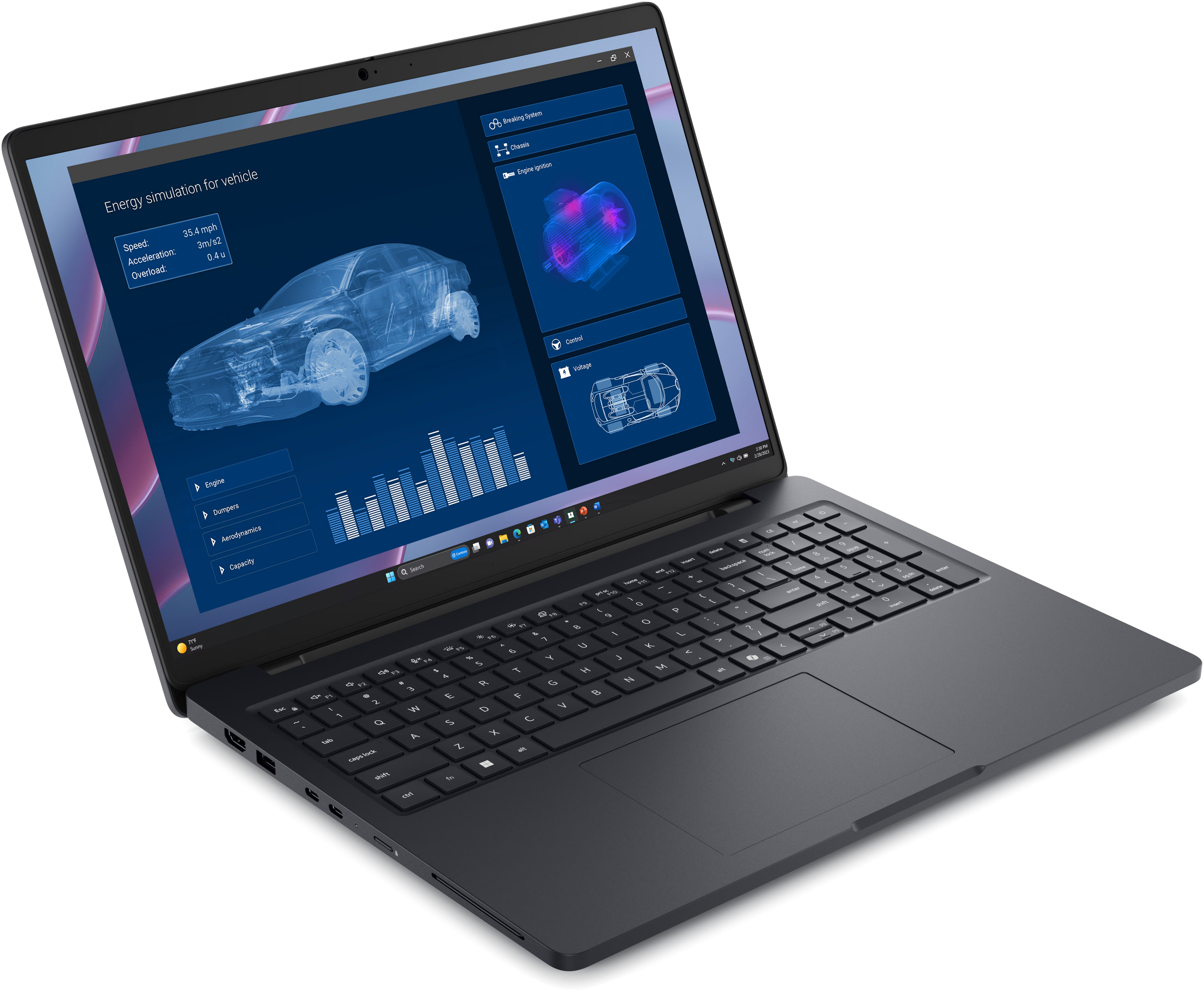 Dell Pro Max 16 Laptop with AMD Ryzen AI 5 PRO 340 | 16GB RAM | 256GB SSD | 16" FHD+
