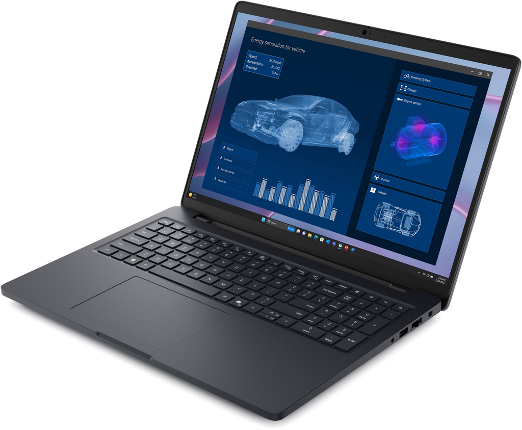 Dell Pro Max 16 Laptop with AMD Ryzen AI 5 PRO 340 | 16GB RAM | 256GB SSD | 16" FHD+