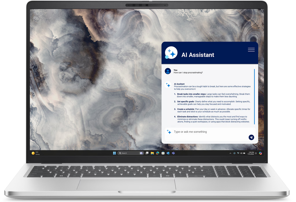 Dell Pro 16 Plus AI Performance Laptop – Core Ultra 7, 16GB RAM, 512GB SSD