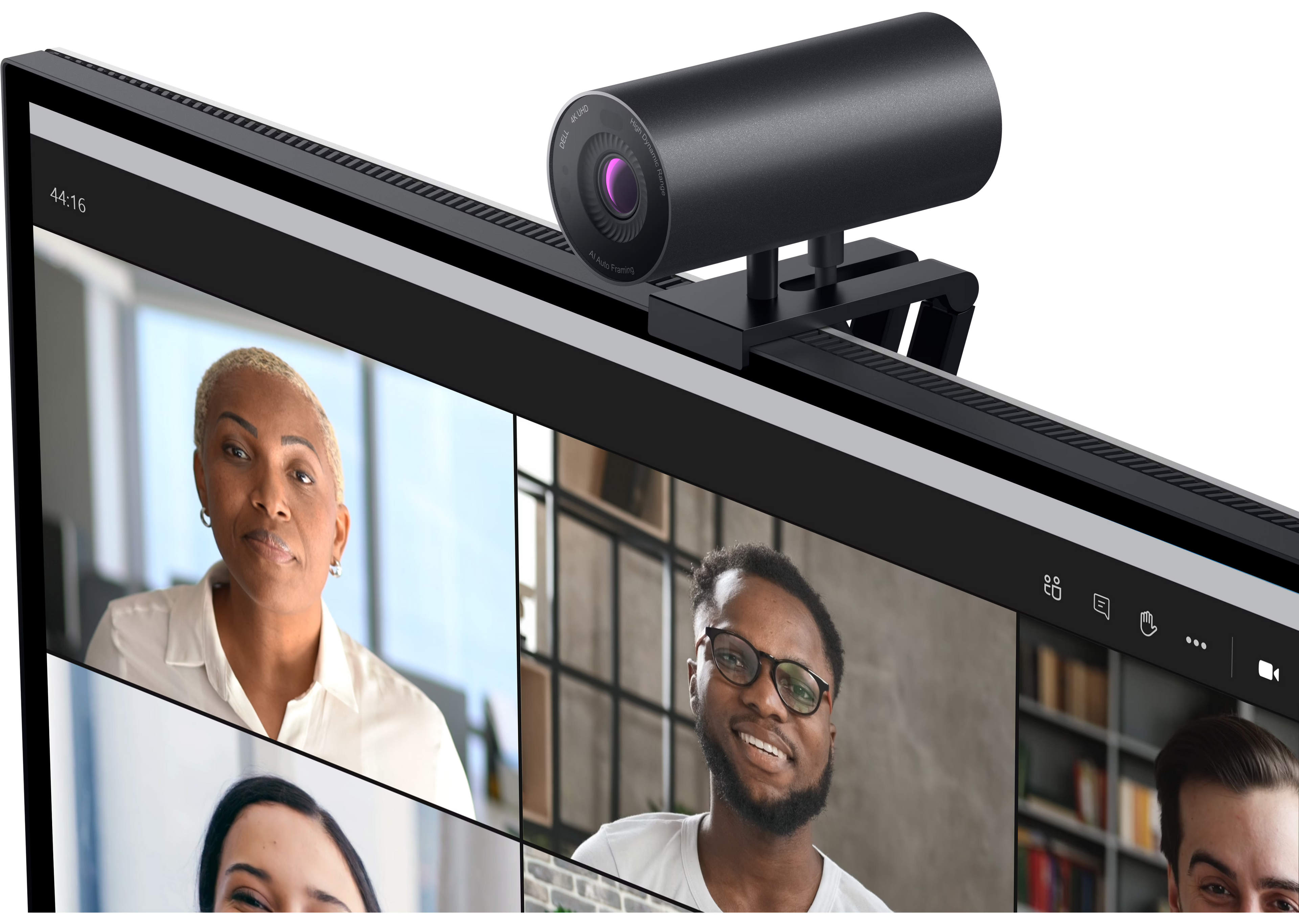 Dell UltraSharp WB7022 4K UHD AI Webcam